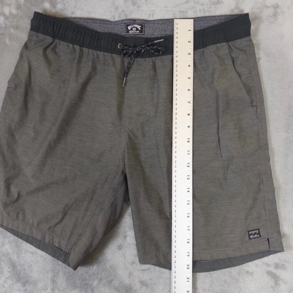 Billabong Recycler Board Shorts Mens XL Green Hybrid Swim Trunks Surf Casual